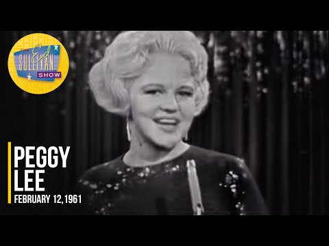 Peggy Lee &quot;Why Don&#039;t You Do Right?&quot; on The Ed Sullivan Show