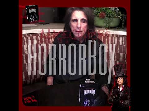 Alice Cooper - HorrorBox Unboxing