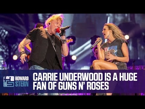 Carrie Underwood, Guns N&#039; Roses Superfan, Talks Performing With Axl Rose