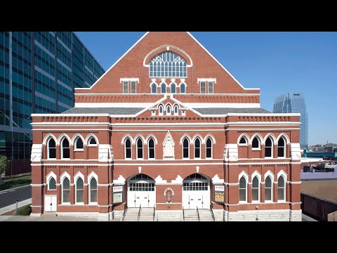 The Ryman Auditorium in Nashville, Tennessee