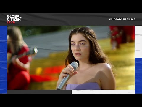 Lorde Performs &quot;Solar Power&quot; for Global Citizen Live | Global Citizen Live