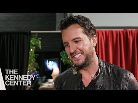 Luke Bryan on Lionel Richie — Backstage at the Kennedy Center Honors 2017