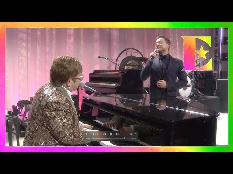 Elton John &amp; Taron Egerton - ‘Tiny Dancer’ (Elton John AIDS Foundation Academy Awards Viewing Party)