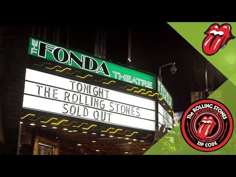 The Rolling Stones play STICKY FINGERS show in Los Angeles