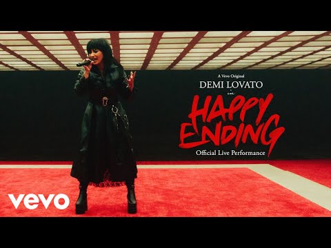 Demi Lovato - HAPPY ENDING (Official Live Performance) | Vevo
