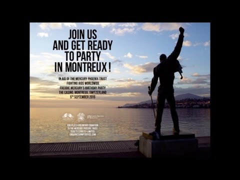 Freddie Mercury&#039;s Official Birthday Party 5th September 2015 Montreux | Mercury Phoenix Trust