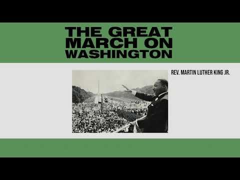 Speech by Rev. Martin Luther King Jr. - Live in Washington, DC (From The Great March On Washington)