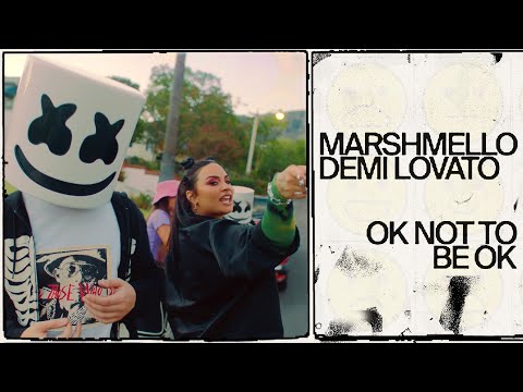 Marshmello &amp; Demi Lovato - OK Not To Be OK (Official Music Video)