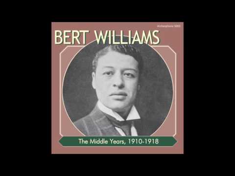 April 18, 1920 recording &quot;Unlucky Blues&quot;, Bert Williams