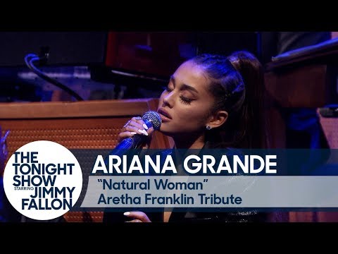 Ariana Grande and The Roots Perform &quot;Natural Woman&quot; in Tribute to Aretha Franklin