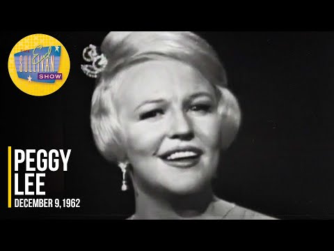 Peggy Lee &quot;I&#039;m A Woman&quot; on The Ed Sullivan Show