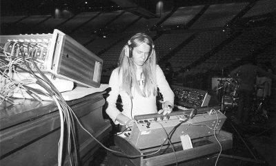 Prog Rock Legend Rick Wakeman Sound Checking Before a Performance