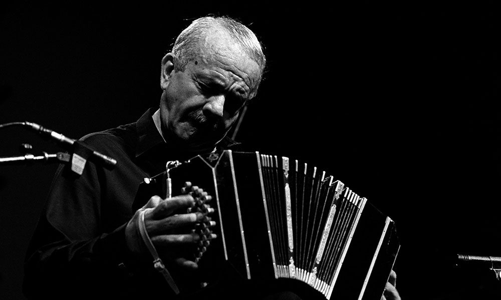 Astor Piazzolla photo by Paul Bergen and Redferns