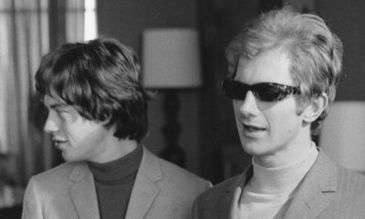 Andrew Loog Oldham and Mick Jagger