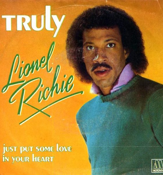 Lionel Richie 'Truly' artwork - Courtesy: UMG