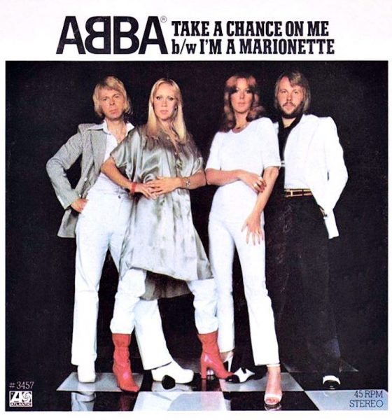 ABBA 'Take A Chance On Me' artwork - Courtesy: UMG