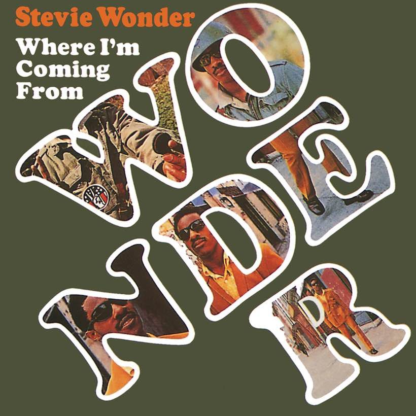 Stevie Wonder 'Where I'm Coming From' artwork - Courtesy: UMG