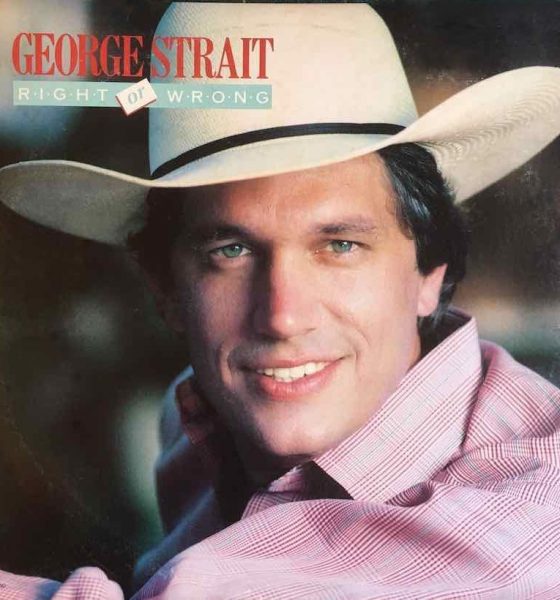 George Strait 'Right Or Wrong' artwork - Courtesy: UMG