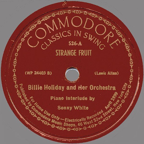 Strange Fruit - Billie Holiday Songs