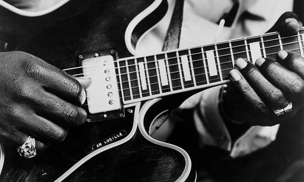 100 Greatest Blues Albums - A close-up of BB King's guitar