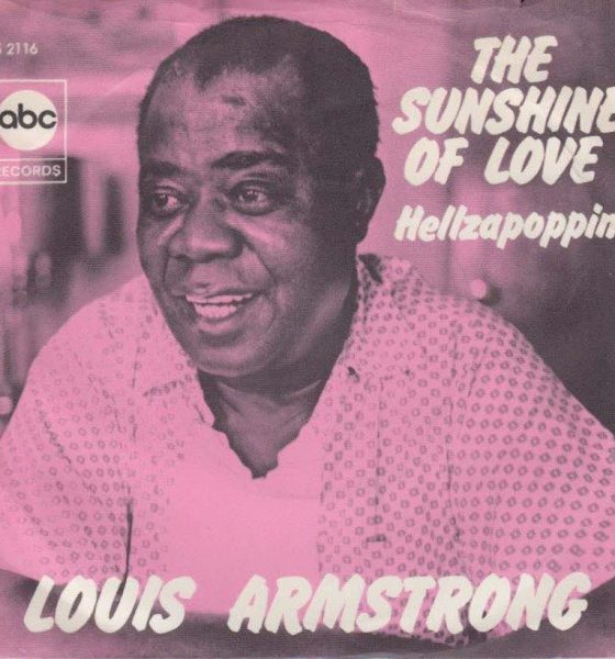Louis Armstrong 'The Sunshine Of Love' artwork - Courtesy: UMG