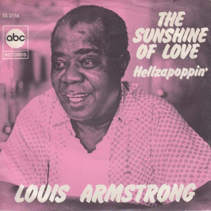 Louis Armstrong 'The Sunshine Of Love' artwork - Courtesy: UMG