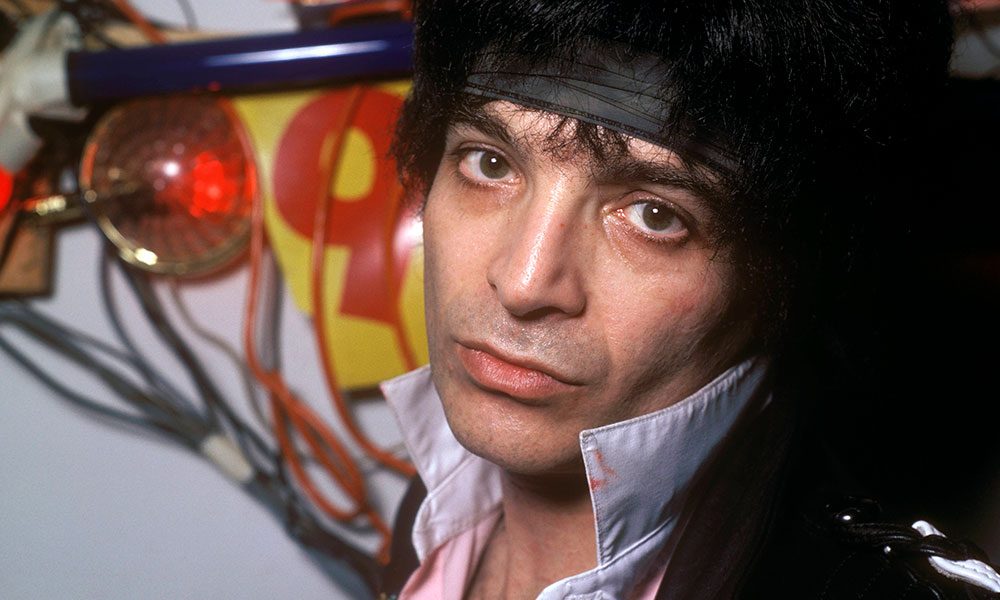 Alan Vega photo by Peter Noble and Redferns