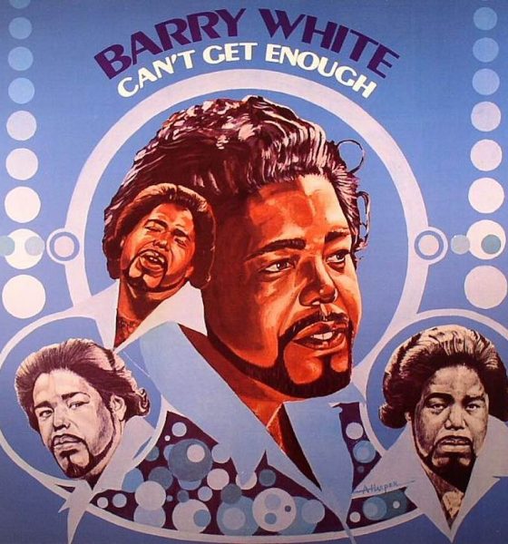 Barry White 'Can't Get Enough' artwork - Courtesy: UMG