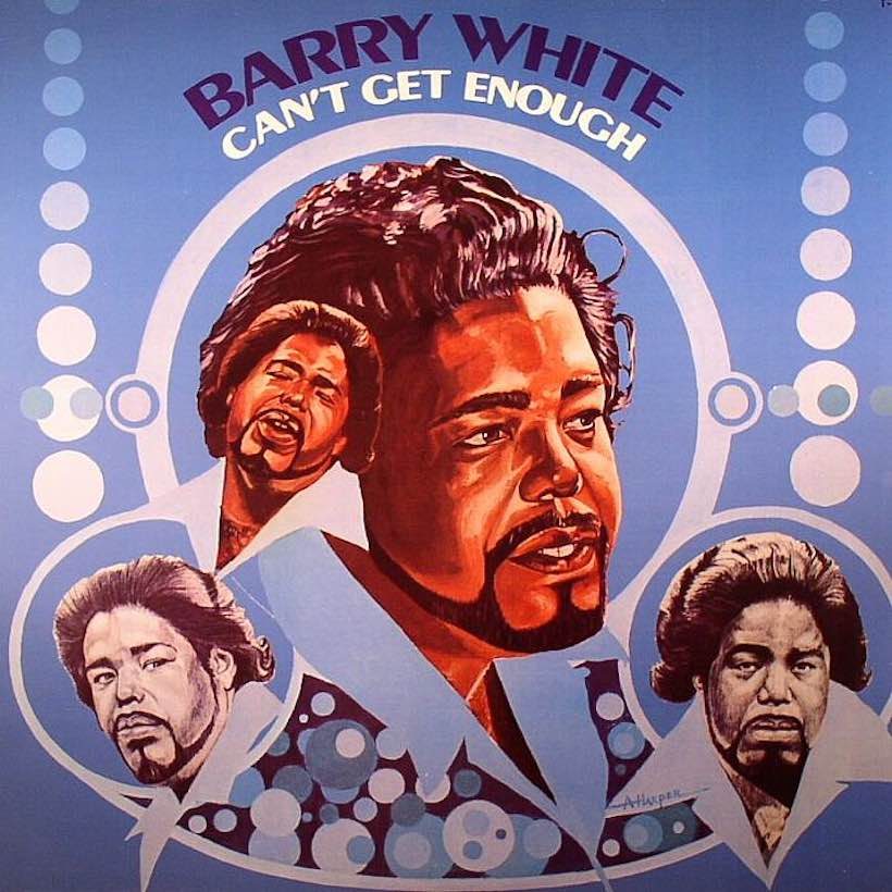 Barry White 'Can't Get Enough' artwork - Courtesy: UMG
