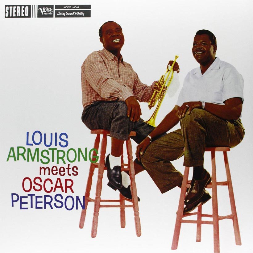 Louis Armstrong Meets Oscar Peterson album cover web optimisd 820