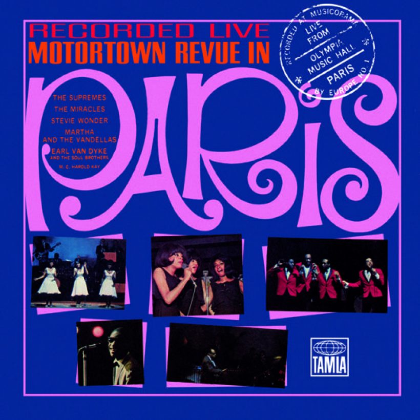 Motown Live In Paris, 1965 Artwork
