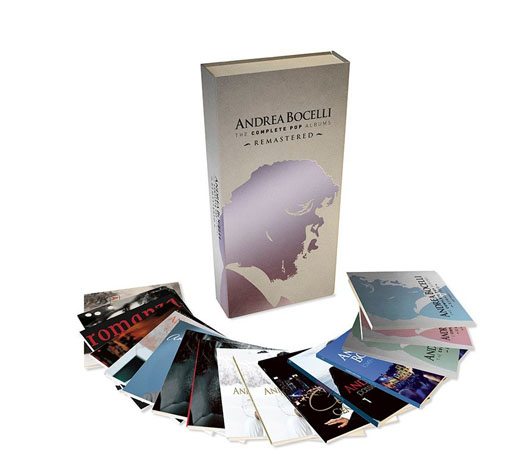 Andrea Bocelli 3D Packshot