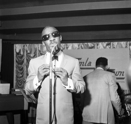 Stevie Wonder, Motown Press Reception, March 65