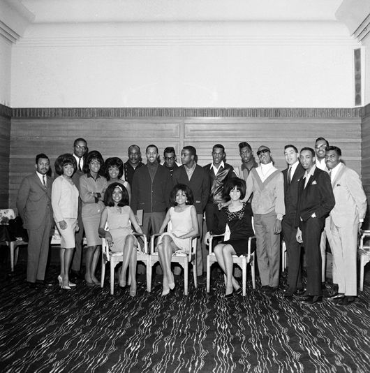 Supremes, Stevie Wonder, Smokey And Miracles, Martha And Vandellas, Earl Van Dyke Sextet, UK, Mar 65