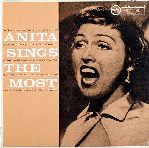 Anita sings