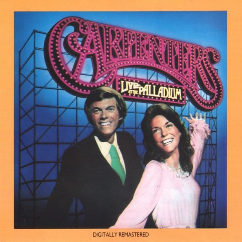 Carpenters 'Live At The Palladium' artwork - Courtesy: UMG