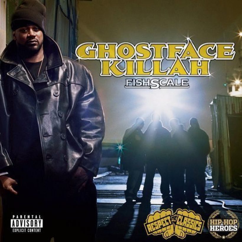 Fishscale cover (2004) with logos