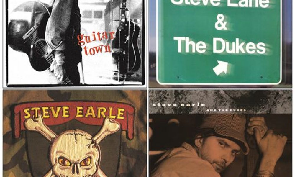 Steve Earle Album Covers