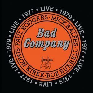 Bad Company Live 1977 And 1979 Album Cover
