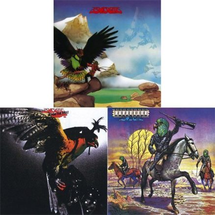 Budgie Vinyl Reissues Cover Montage - 530