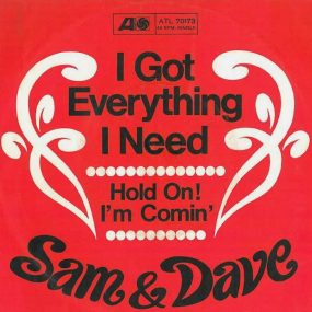 Sam & Dave 'Hold On I'm Coming' artwork - Courtesy: Rhino/Atlantic