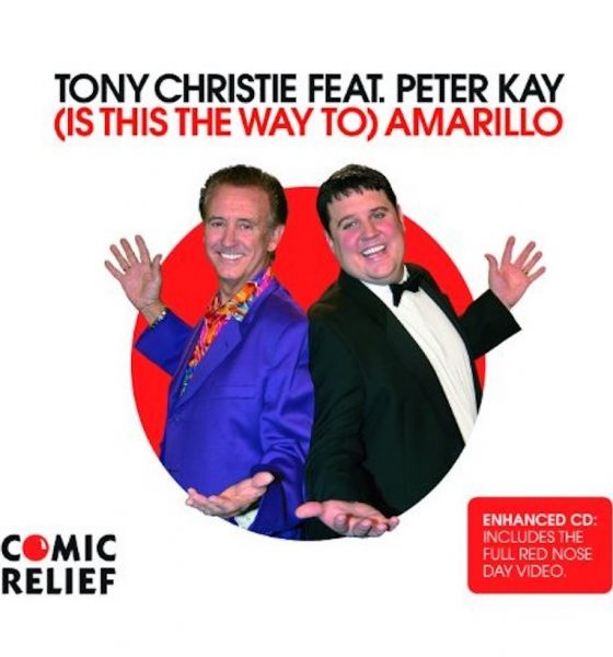 Tony Christie and Peter Kay 'Amarillo' artwork - Courtesy: UMG