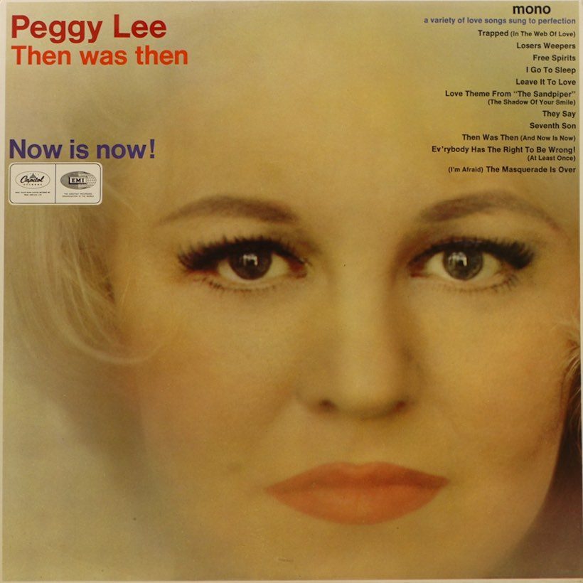 Peggy Lee 'Then Was Then Now Is Now!' artwork - Courtesy: UMG