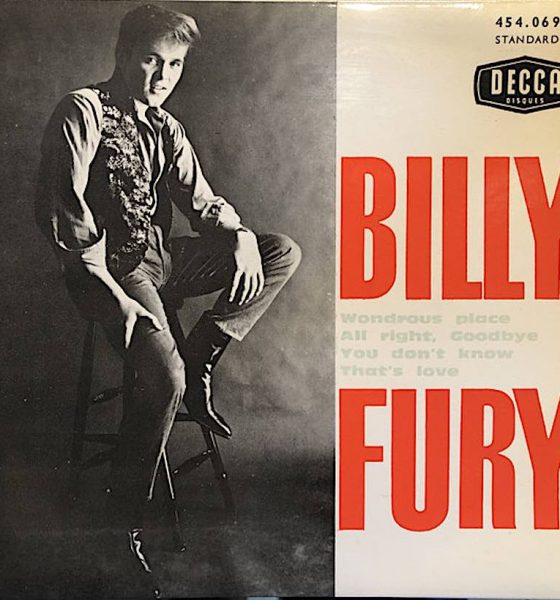 Billy Fury ‘Wondrous Place’ artwork - Courtesy: UMG