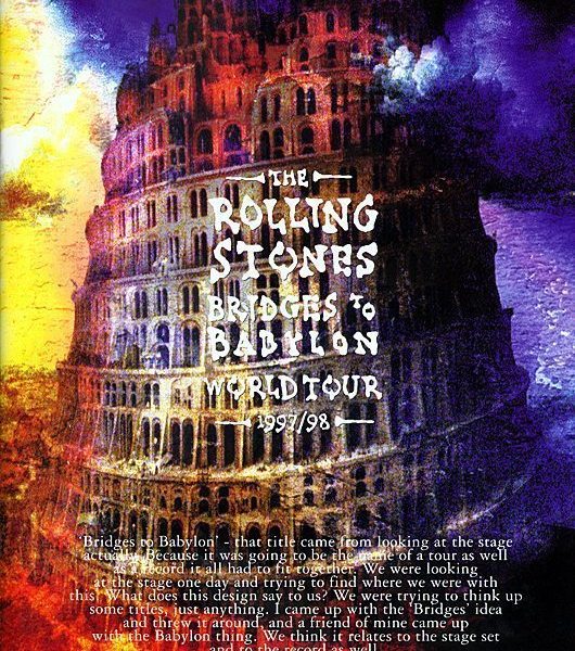 rolling stones bridges to babylon tour 1998