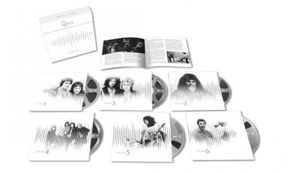 Queen On Air 6CD 3D Product Shot