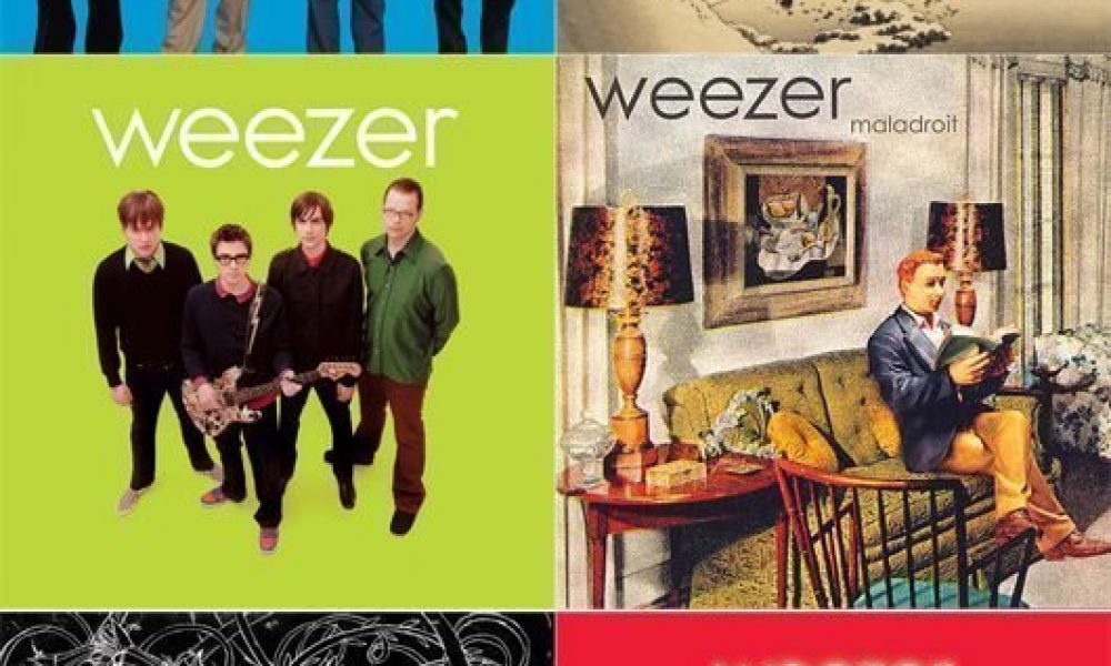 Weezer Album Covers Montage