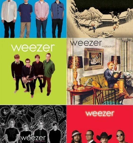 Weezer Album Covers Montage