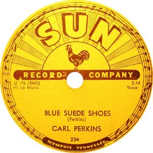 Carl Perkins Blue Suede Shoes Rock N Roll Image