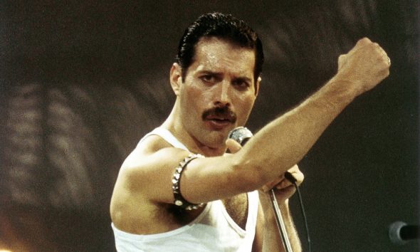 Freddie Mercury at Live Aid